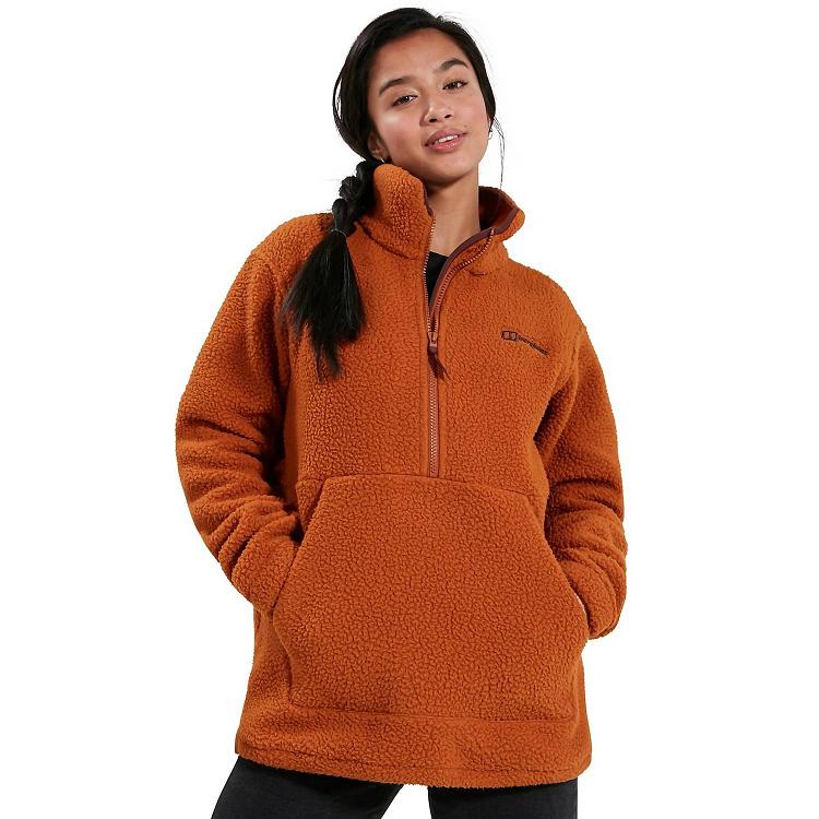 Dámska Fleece Berghaus Hawkser Hnede Slovensko 5162YGMNT